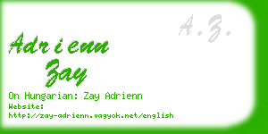 adrienn zay business card